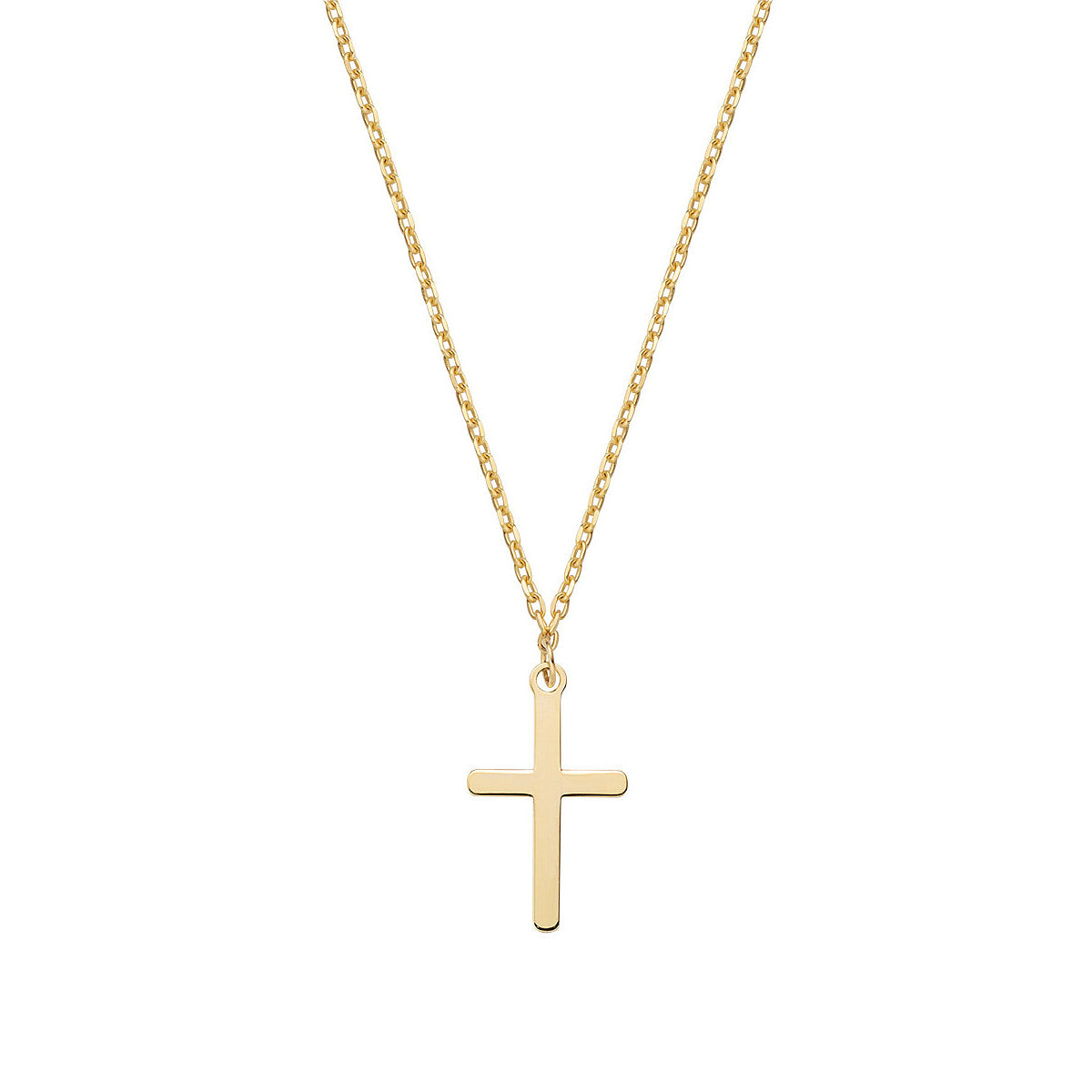 Collana Donna AMEN Oro 9kt con Croce