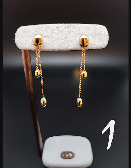 Orecchini CHIMENTO Armillas Acqua in Oro Giallo 18kt