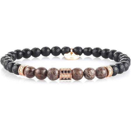 Bracciale Uomo GERBA JEWELS IVY Stone collection Argento 925