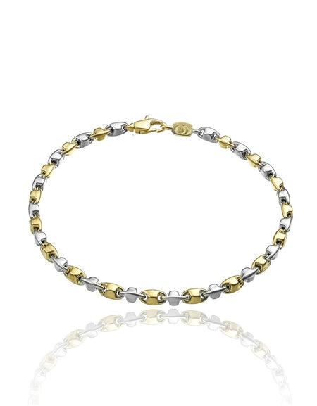 Bracciale CHIMENTO Bamboo in Oro Bianco e Giallo 18kt