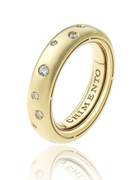 Anello Donna CHIMENTO FOREVER Brio in Oro Giallo 18kt e Diamanti