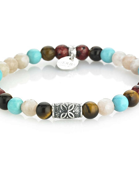 Bracciale Uomo GERBA JEWELS Stone Collection Manuel Argento 925