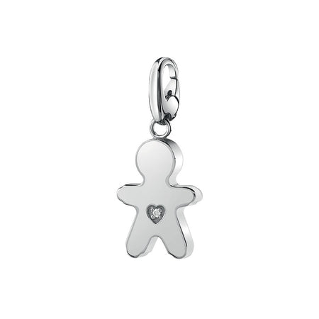 Ciondolo SALVINI Charm of Love Bimbo in Argento 925 e Diamante