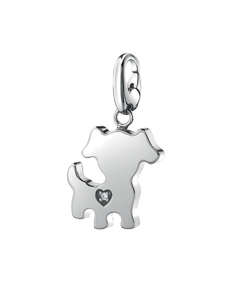 Ciondolo SALVINI Charm of Love Cane in Argento 925 e Diamante