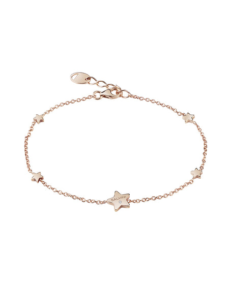 Bracciale Donna SALVINI I Segni Stelle in Oro Rosa 9kt e Diamante