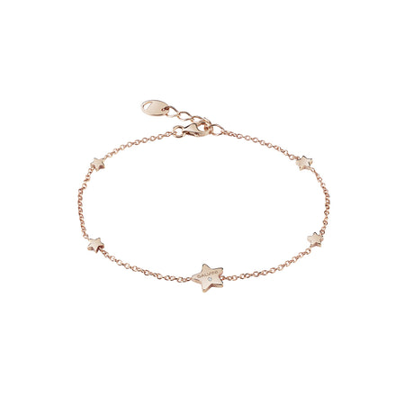 Bracciale Donna SALVINI I Segni Stelle in Oro Rosa 9kt e Diamante