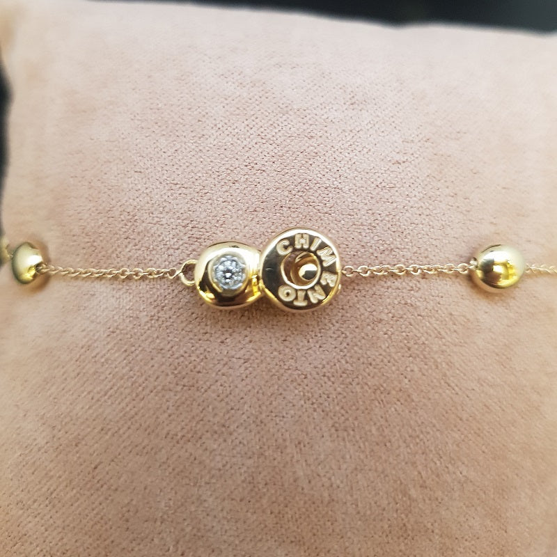 Bracciale CHIMENTO ARMILLAS ACQUA in oro giallo 18 kt