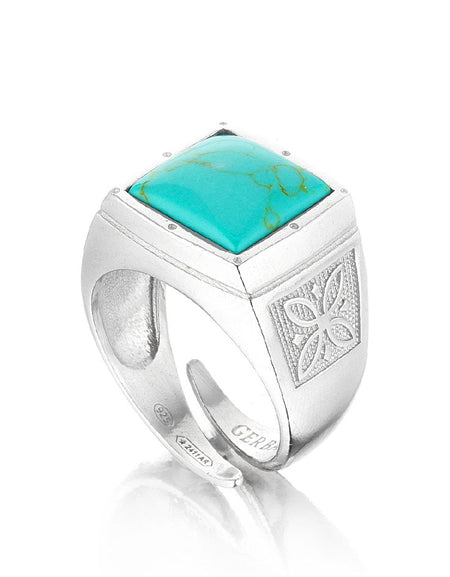 Anello Unisex GERBA JEWELS con Turchese in Argento 925
