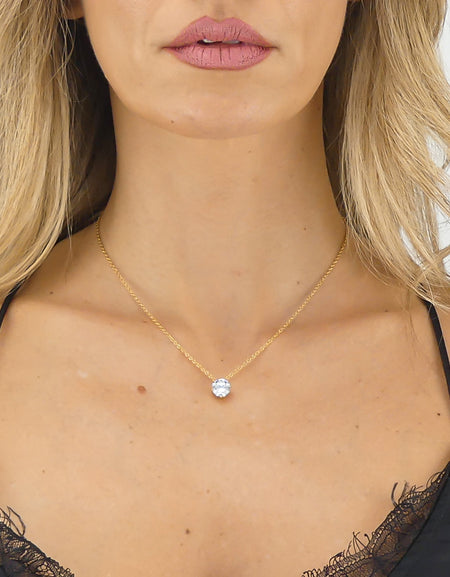 BOCCADAMO MYA Collana Punto Luce 8mm Dorata