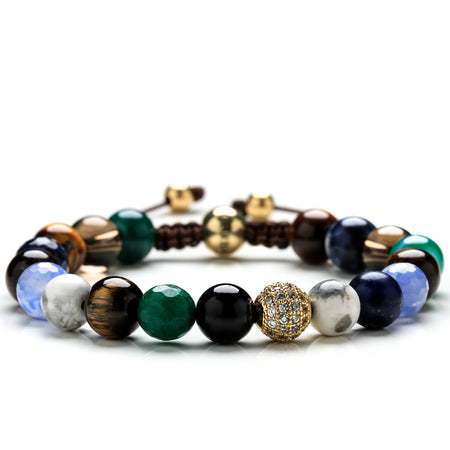 Bracciale Donna GERBA JEWELS HOPE Argento 925 placcato oro giallo e zirconi bianchi