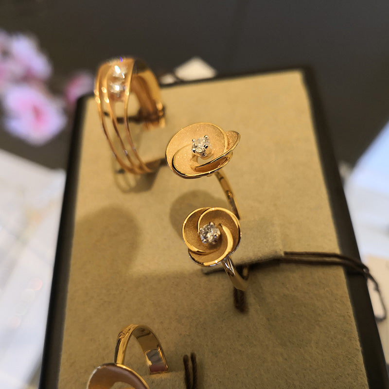 Anello Donna ANNAMARIA CAMMILLI Collezione Desert Rose Orange Apricot