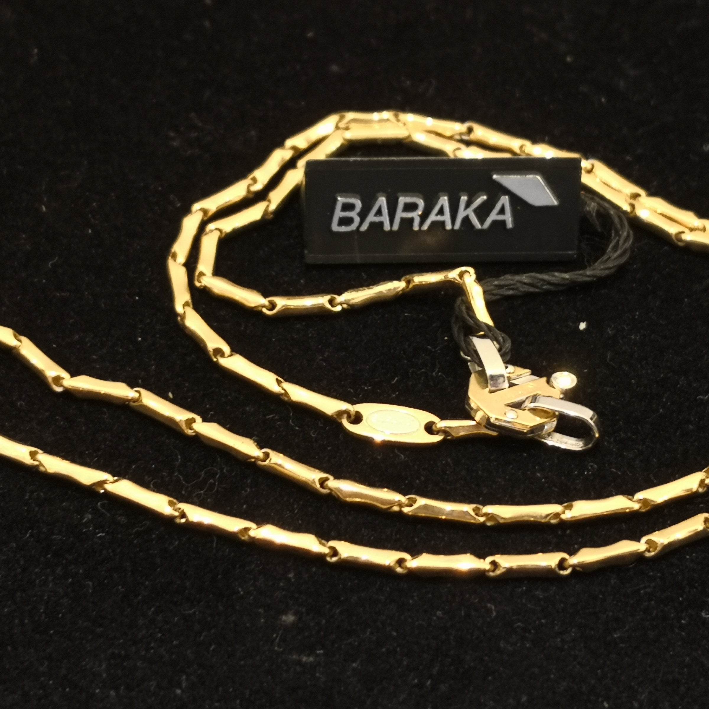 Girocollo Barakà Uomo Oro giallo e Oro Bianco con Diamante LIMITED EDITION