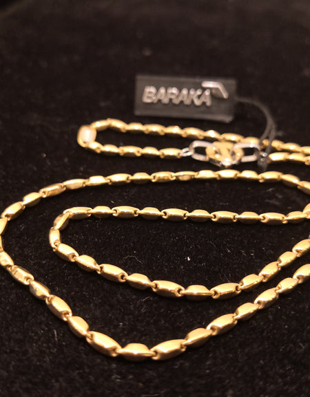 Girocollo Barakà Uomo Oro giallo e Oro Bianco con Diamante limited edition