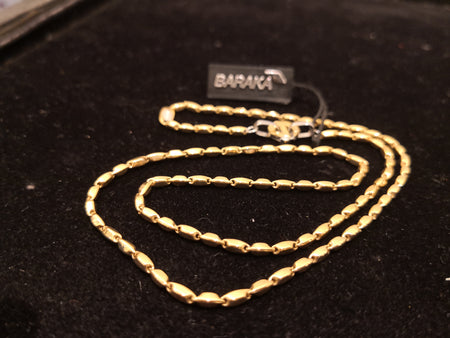 Girocollo Barakà Uomo Oro giallo e Oro Bianco con Diamante limited edition