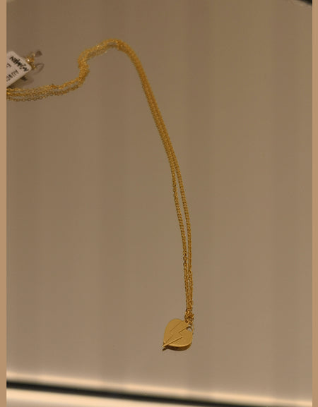 Collana Donna AMEN Oro 9kt Colpo di Fulmine con Cuore e Fulmine