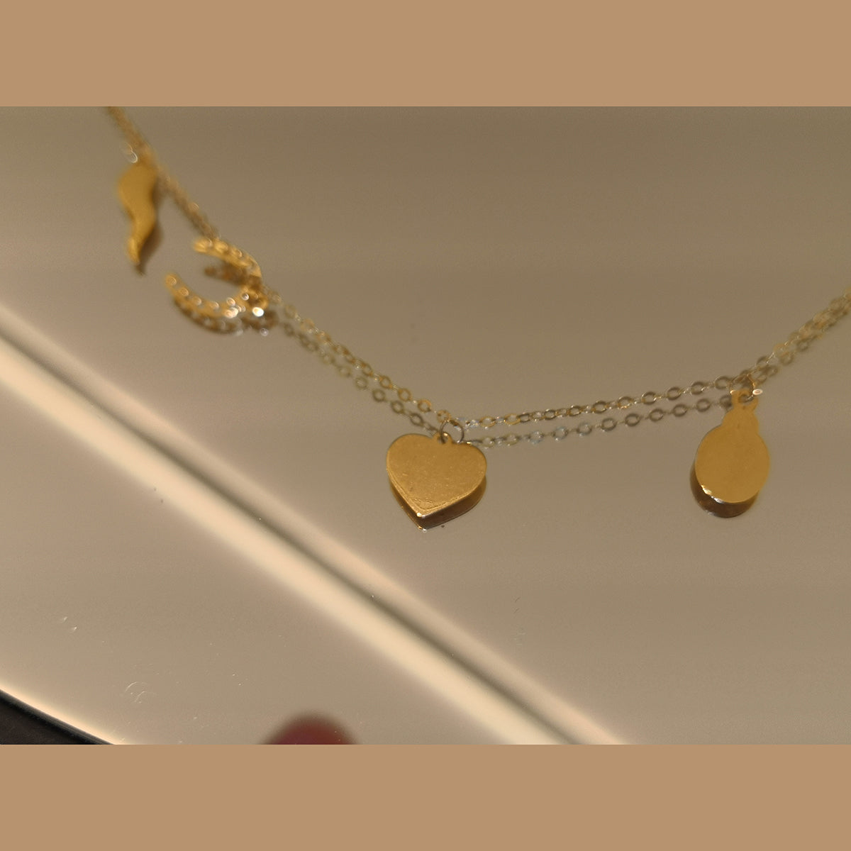 Bracciale Donna AMEN Oro 9kt Good luck, Portafortuna