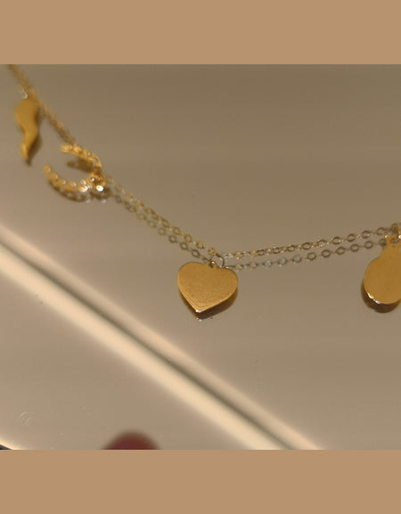 Bracciale Donna AMEN Oro 9kt Good luck, Portafortuna