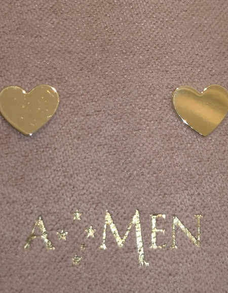Orecchini Donna AMEN Oro 9kt Cuore