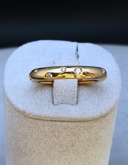 Anello Donna CHIMENTO FOREVER Brio in Oro Giallo 18kt e Diamanti