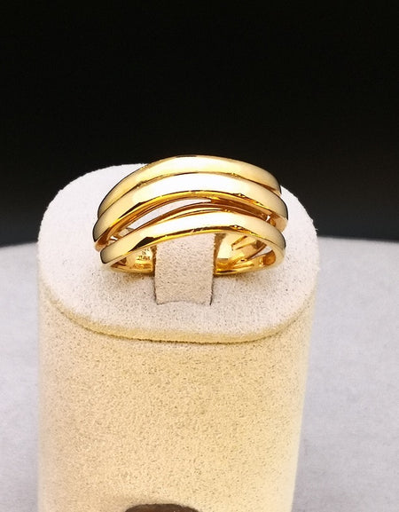 Anello Donna CHIMENTO STRETCH NUVOLA in Oro Giallo 18kt
