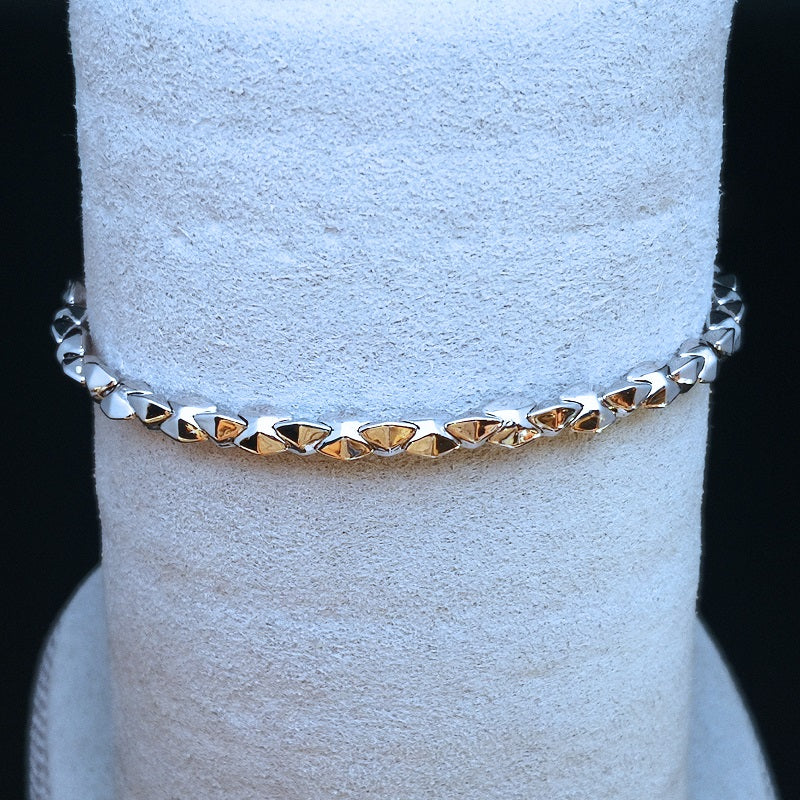 Bracciale CHIMENTO Stretch Classic flessibile in oro bianco 18 kt
