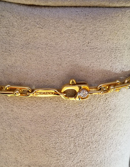 Bracciale CHIMENTO Accenti in Oro giallo 18kt e Diamante