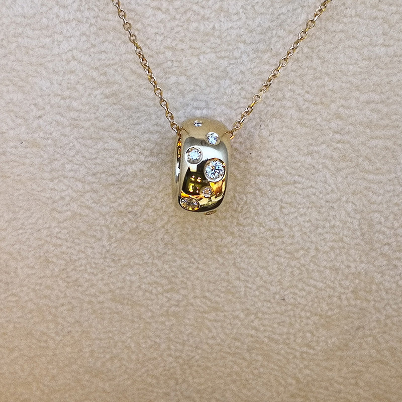 Girocollo Donna Brio CHIMENTO FOREVER in Oro Giallo e Diamanti