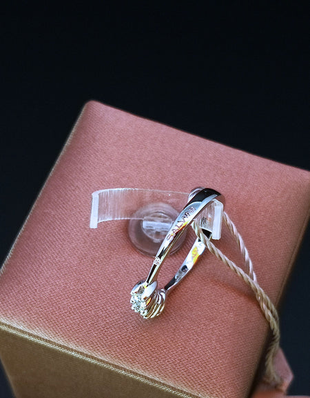 Anello Donna SALVINI Collezione Virginia in Oro Bianco e Diamanti