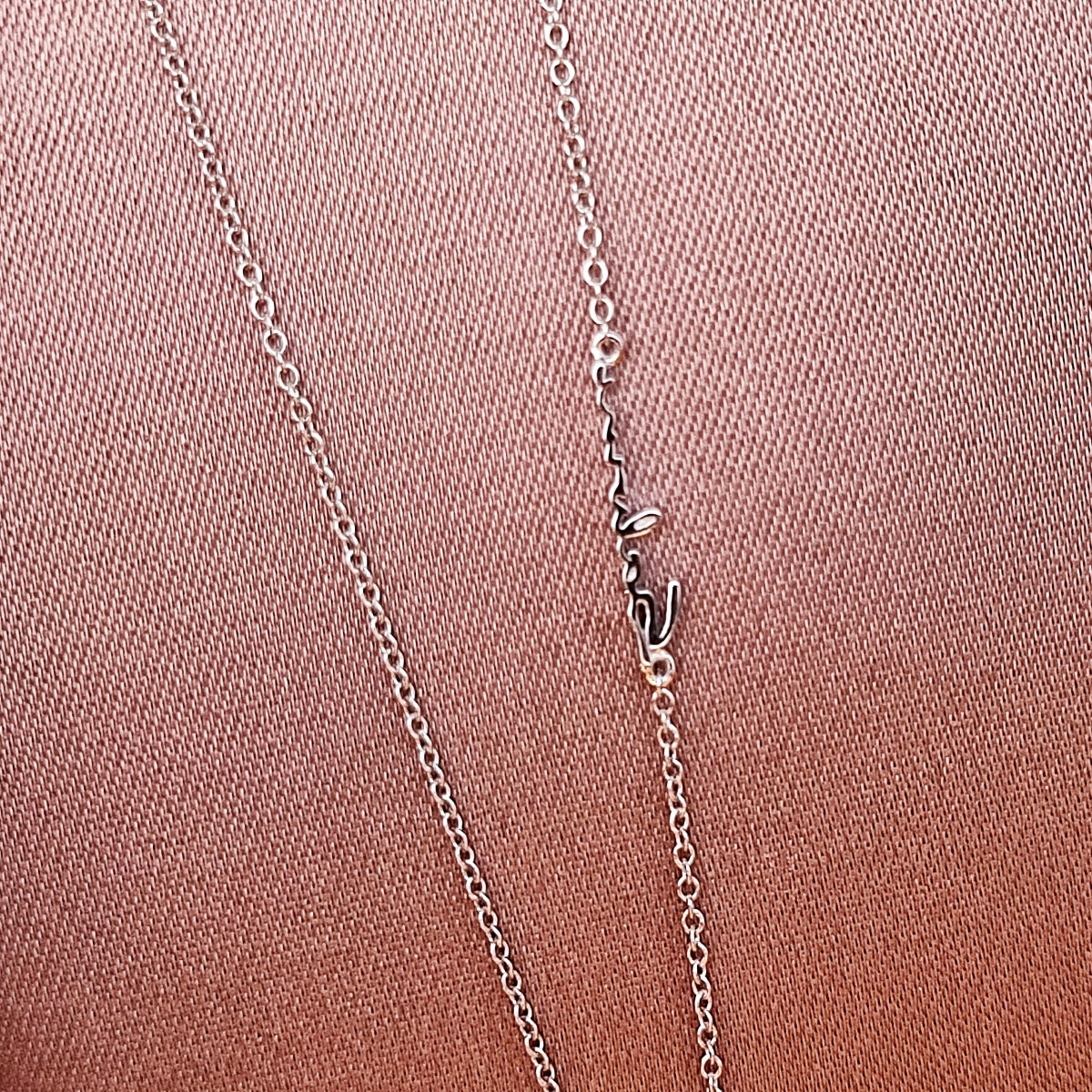 Collana Donna SALVINI con Croce Collezione Daphne in Oro Bianco 18kt e Diamanti
