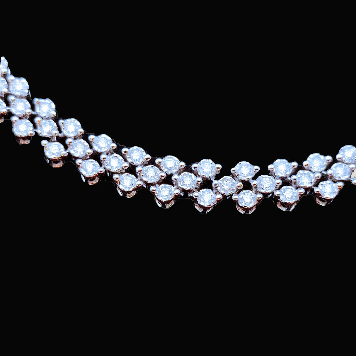 Girocollo Donna SALVINI Cashmere in Oro Bianco 18kt e Diamanti  da 1.90 ct