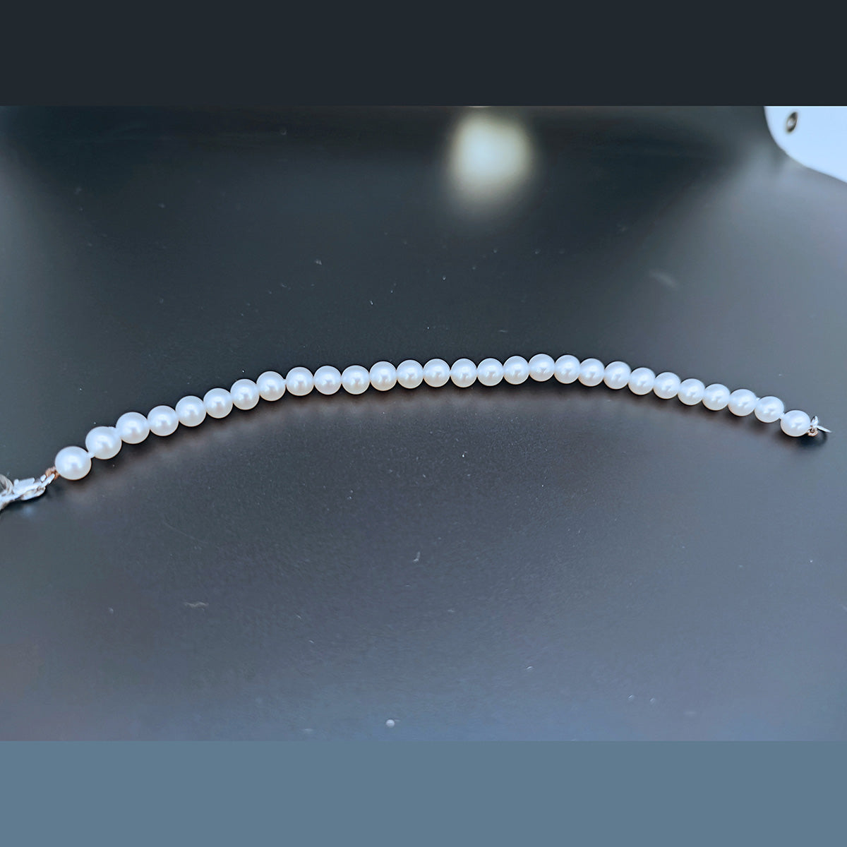 Bracciale Donna SALVINI Masa Perle da 6mm e Oro Bianco 18kt con Diamante