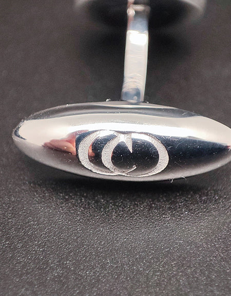 Polsini Gemelli CHIMENTO in Argento 925 con Zaffiri Blu