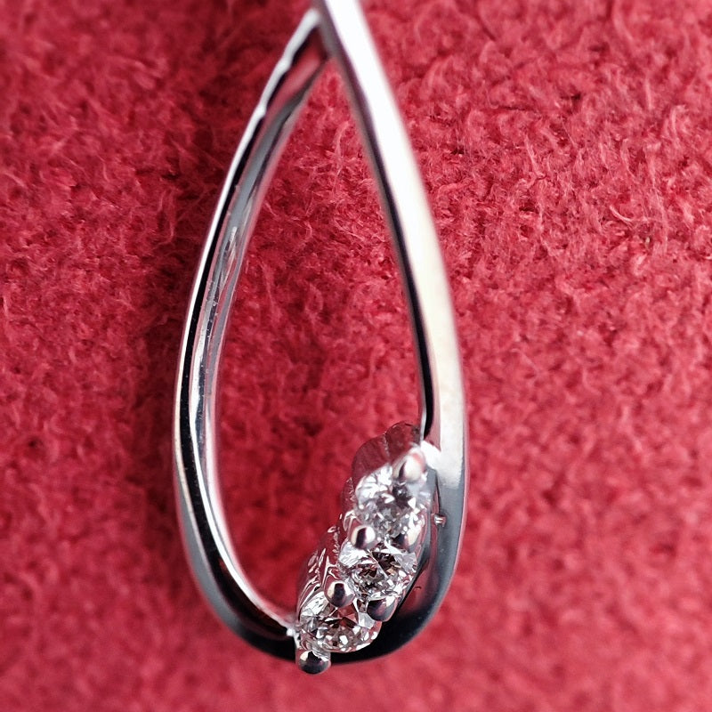 Collana DonnaOro DEVOTION con Croce in Oro Bianco 18kt e Diamanti 0.17CT