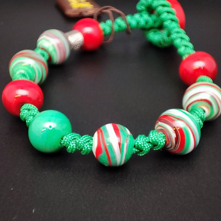 Bracciale Unisex NEXOS GERBA JEWELS perle in vetro di murano e Argento 925