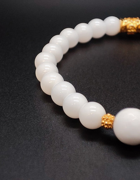 Bracciale Donna GERBA JEWELS SHEILA Occhio di tigre e Agata bianca Argento 925