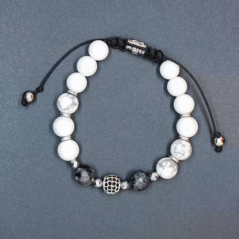 Bracciale Donna GERBA JEWELS AUDREY Argento 925 e zirconi neri