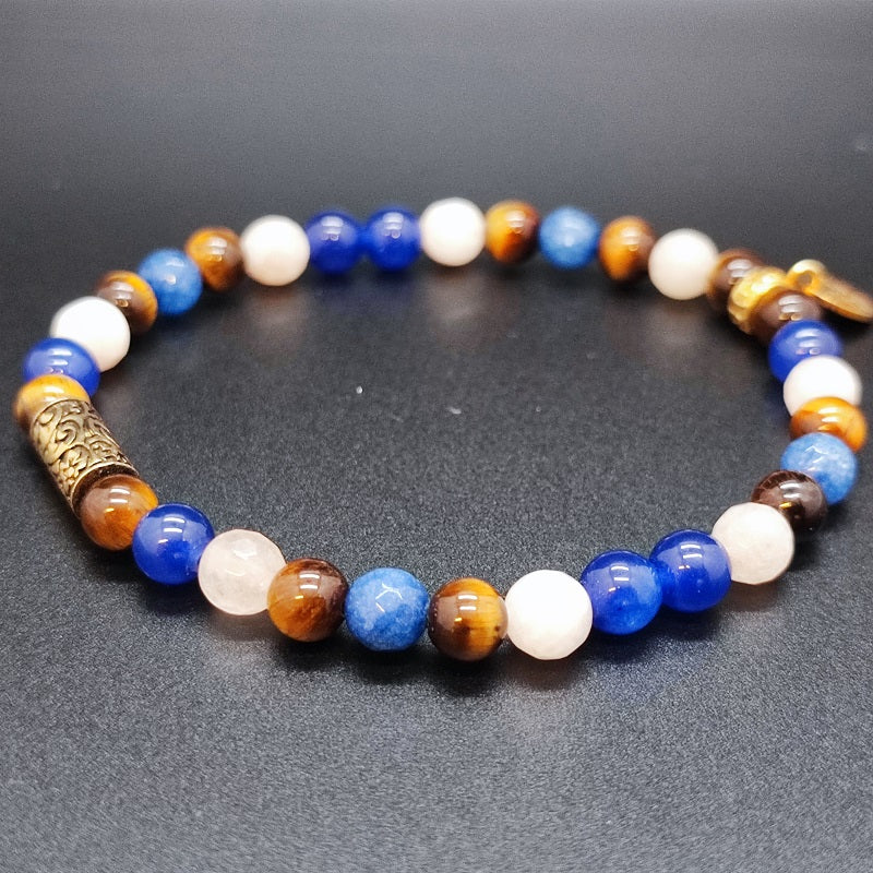 Bracciale Uomo GERBA JEWELS ELIAS Stone collection Argento 925