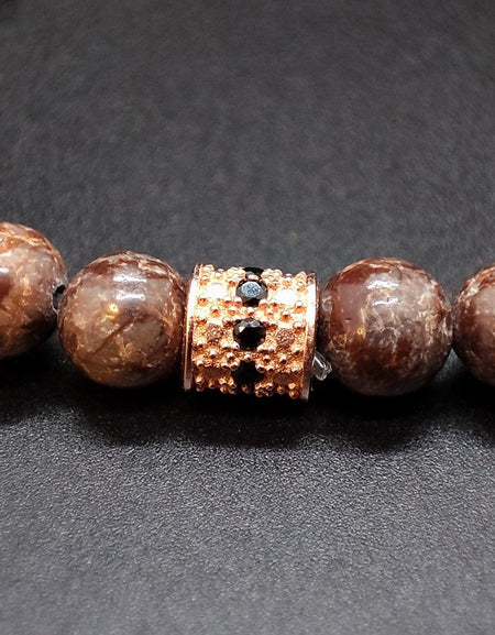 Bracciale Uomo GERBA JEWELS IVY Stone collection Argento 925