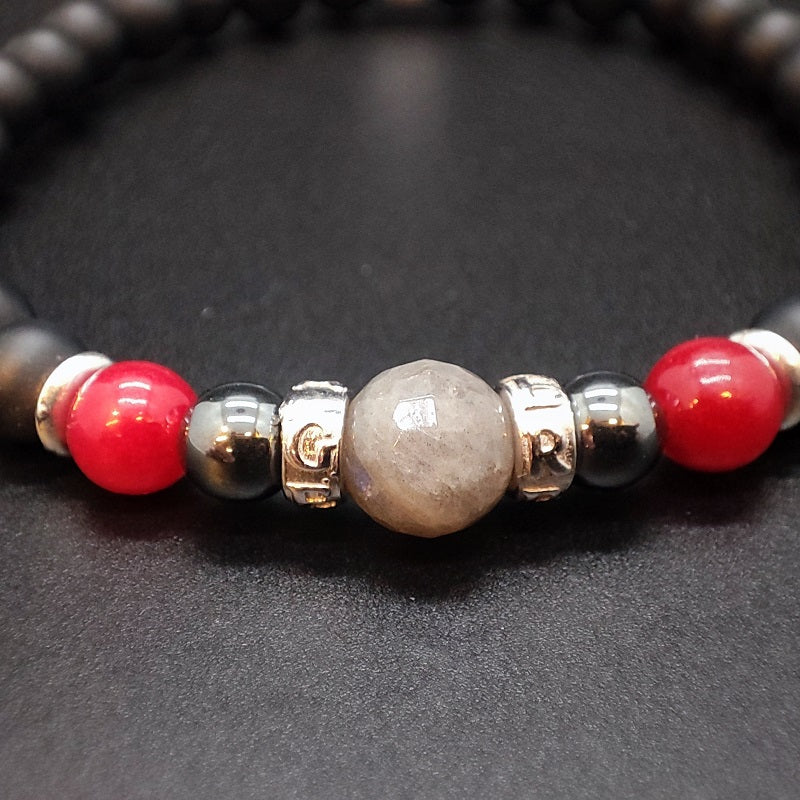 Bracciale Uomo GERBA JEWELS NATHAN Stone Collection Argento 925