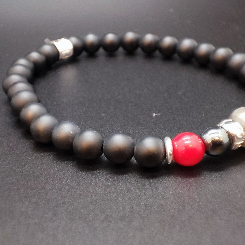Bracciale Uomo GERBA JEWELS NATHAN Stone Collection Argento 925