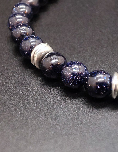 Bracciale Uomo GERBA JEWELS ISCHIA Stone Collection Argento 925 Pietra di luna