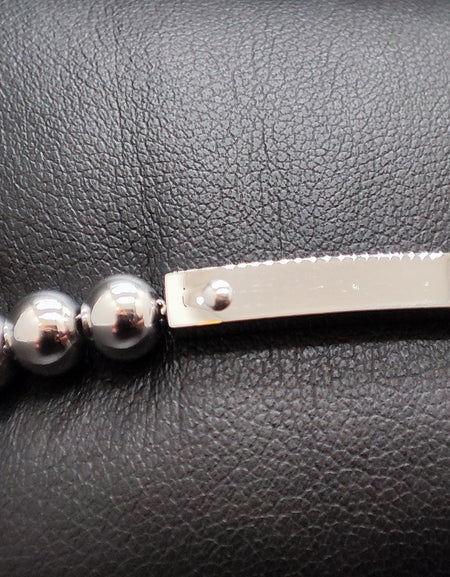 Bracciale uomo BOCCADAMO MAN con sfere in acciaio