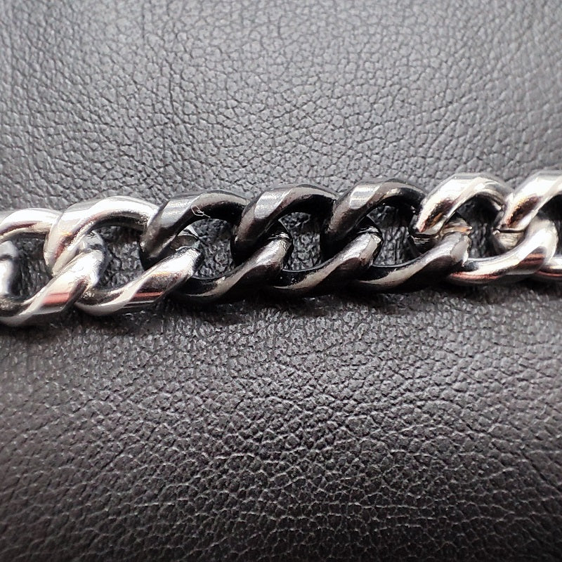 Bracciale uomo BOCCADAMO MAN maglia in pvd nero
