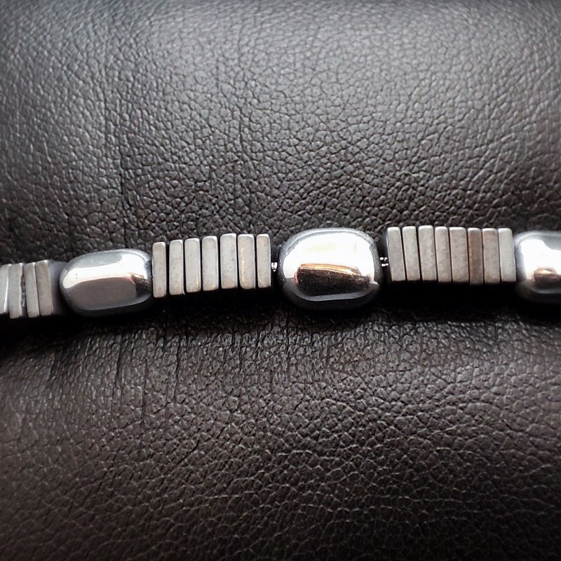Bracciale uomo BOCCADAMO MAN con pepite in acciaio e magliette in PVD