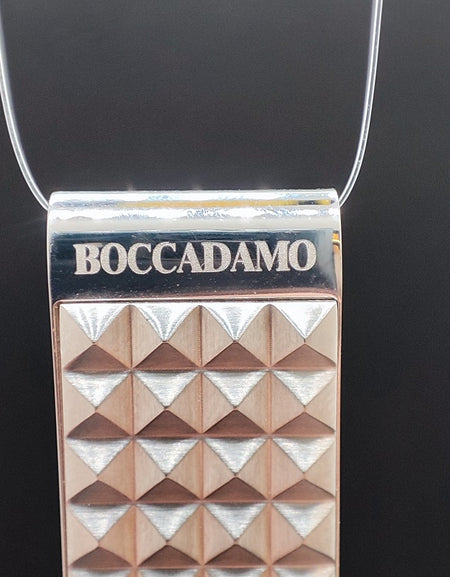 Fermasoldi BOCCADAMO in acciaio decorato