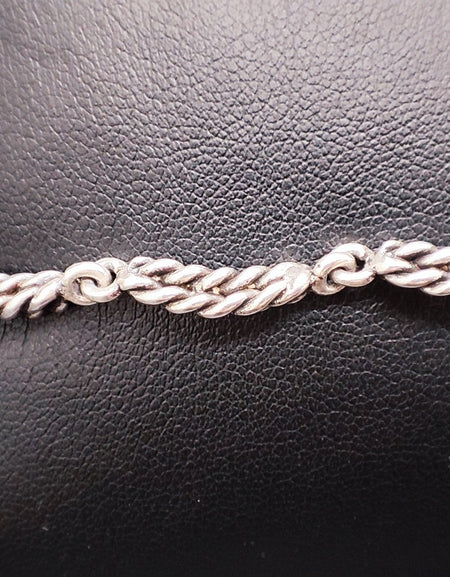 Bracciale Uomo BOCCADAMO MAN in Argento 925 Maglia a Filo Ritorto