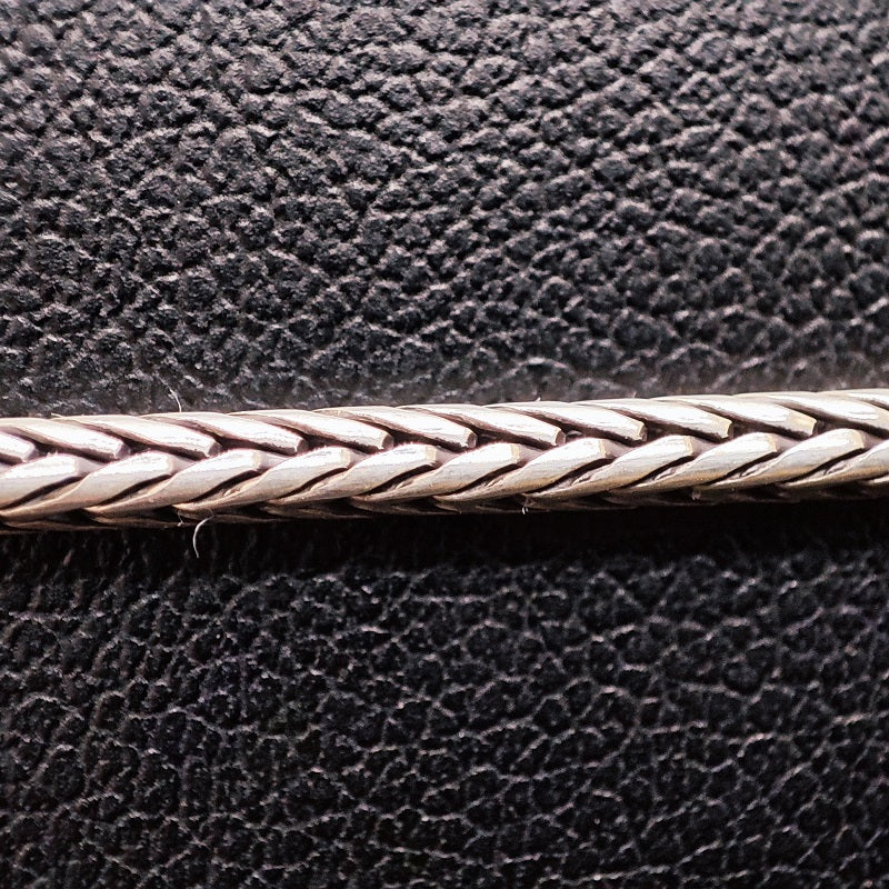 Bracciale Uomo BOCCADAMO MAN in Argento 925 Maglia Coda di Volpe Piccola
