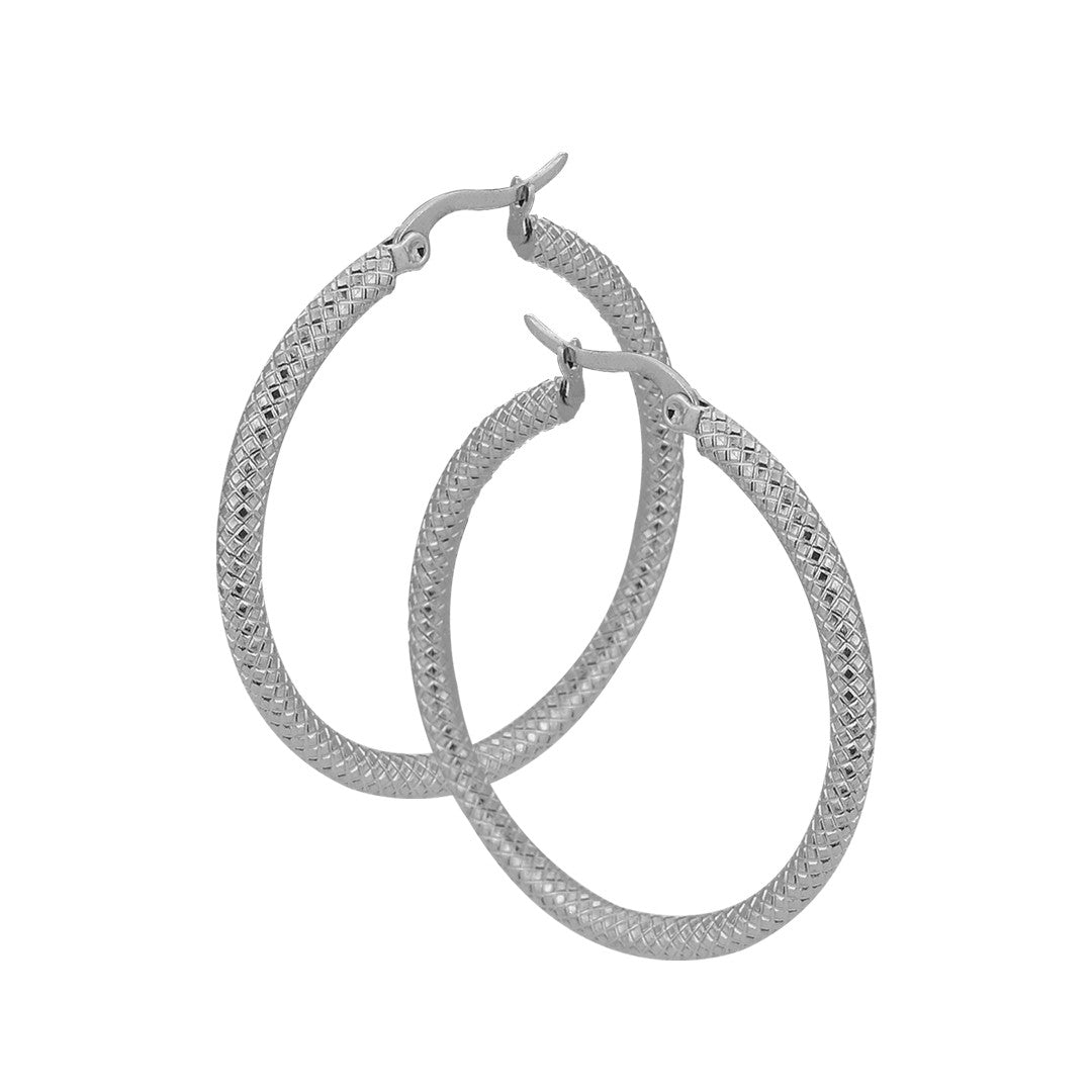 Silberdream Orecchini 40mm Gioielli da Donna 925er Argento Silberdream Orecchini 40mm Gioielli da Donna 925er Argento