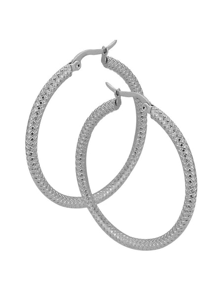 BOCCADAMO MYA Orecchini a Cerchi Diamantati Large