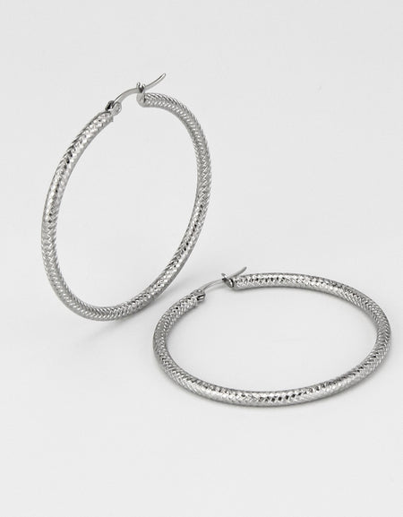 BOCCADAMO MYA Orecchini a Cerchi Diamantati Large